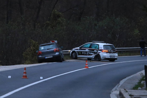 Sudar policijskog vozila i “golfa”