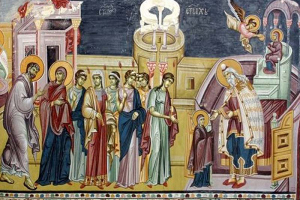 Danas Vavedenje Presvete Bogorodice