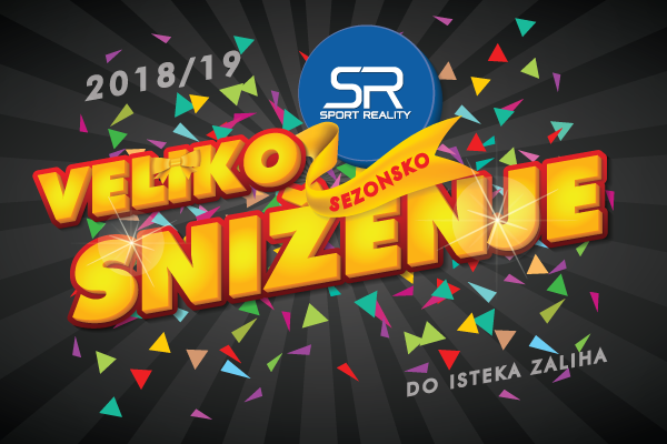 Uljepšajte praznike uz sezonsko sniženje u SPORT REALITY radnjama