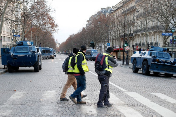 Demonstracije "Žutih prsluka" danas i u Belgiji i Holandiji