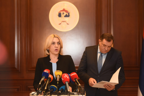 Cvijanović: Ne prihvatamo aktiviranje MAP; Dodik: NATO nas je bombardovao i odredio tok rata