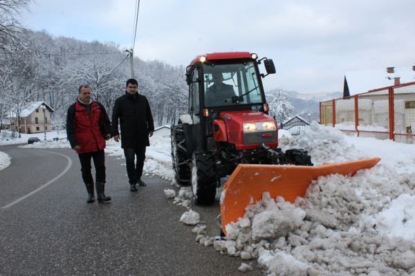 Putevi prohodni - snijeg se redovno čisti