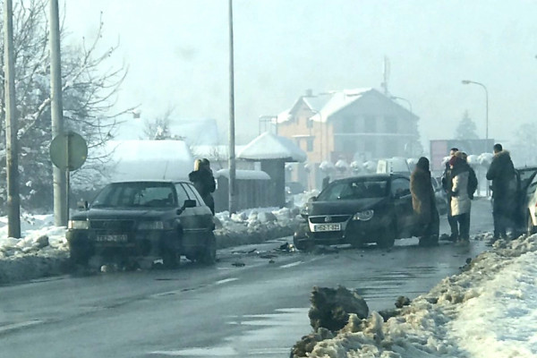 Saobraćajka u Komitskoj ulici