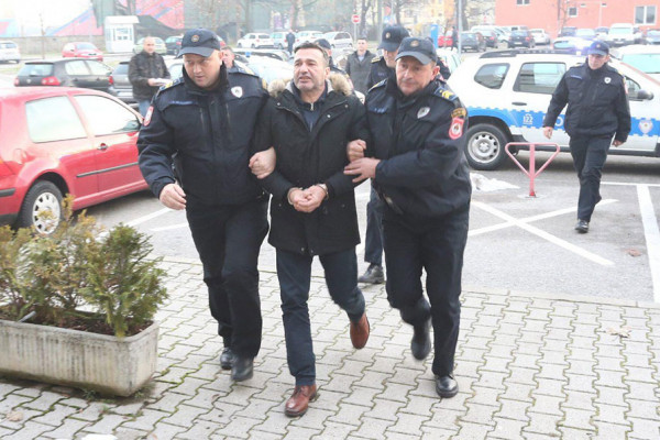 Davor Dragičević doveden u Okružno javno tužilaštvo Banjaluka