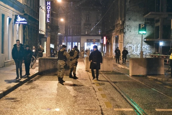 Protivterorističke barijere na nekoliko mjesta u Sarajevu