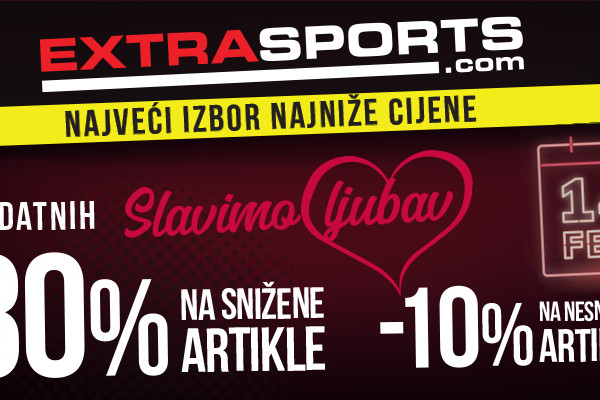 EXTRA SPORTS - SLAVIMO LJUBAV