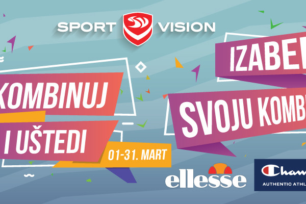 Izaberi najudobnije kombinacije za proljeće – Champion i Ellesse