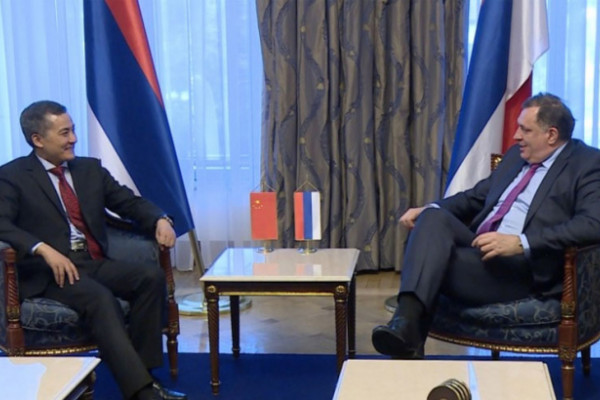 Dodik i Ping: Unaprijediti odnose BiH i Kine