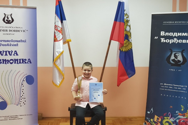 Đorđe Perić iz Bijeljine briljirao na tri takmičenja /FOTO/