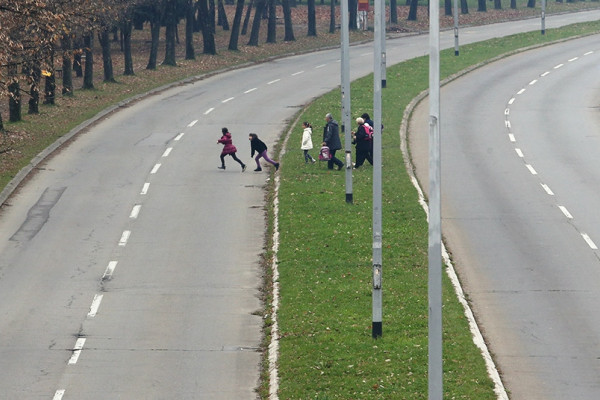 NEODGOVORNI PJEŠACI Od 1.100 kontrolisanih 1.094 počinilo prekršaje