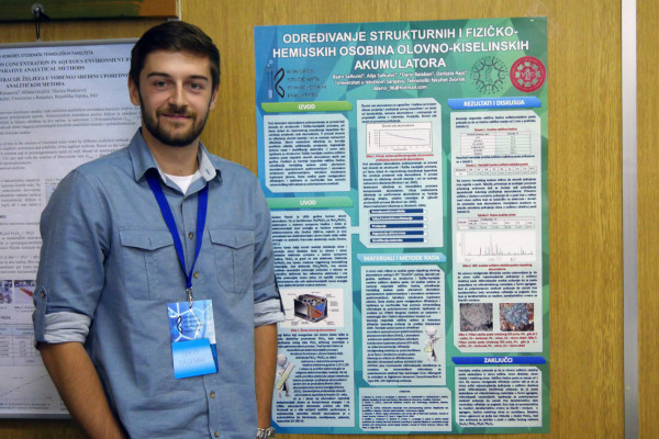 Dario Balaban, najbolji student Tehnološkog fakulteta Univerziteta u Istočnom Sarajevu