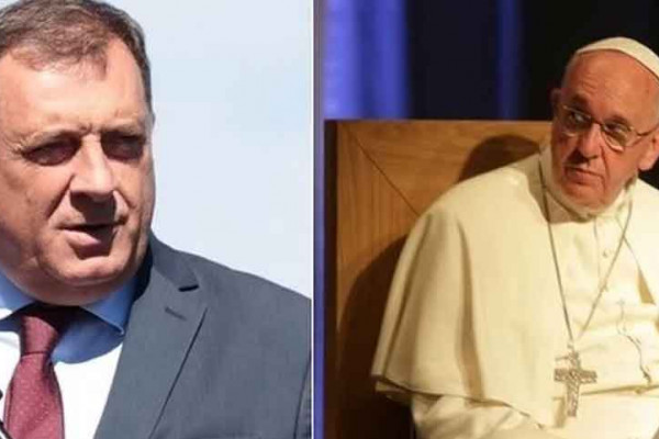 Dodik uskoro na sastanku sa papom Franjom
