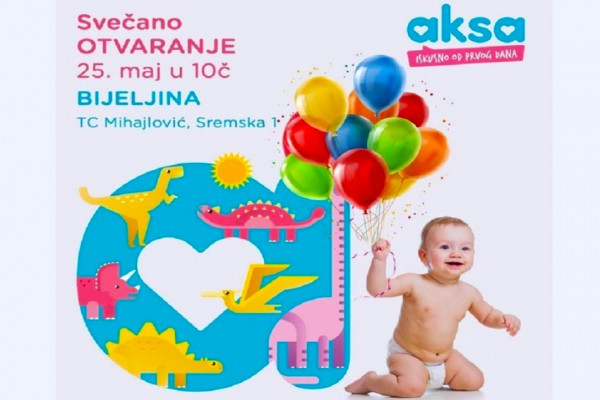Aksa otvara novu prodavnicu u Bijeljini /25.05.2019./