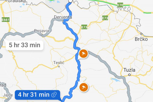Gugl mape od sada prikazuju lokacije radara i u BiH