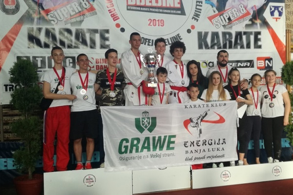 Uspješna organizacija 2. Otvorenog karate prvenstva grada Bijeljine