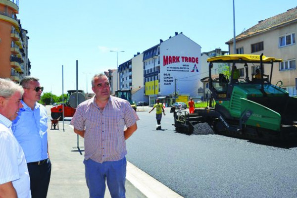 Gradonačelnik Brčko distrikta obišao završne radove na Bulevaru mira: Urbanizovan i olakšan ulaz u grad