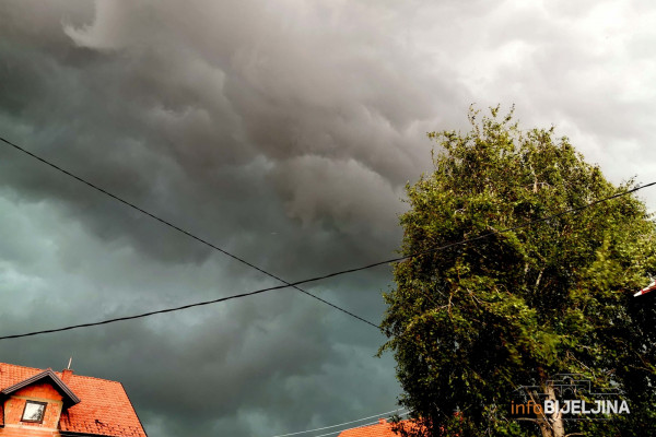 Za danas upaljen žuti meteoalarm