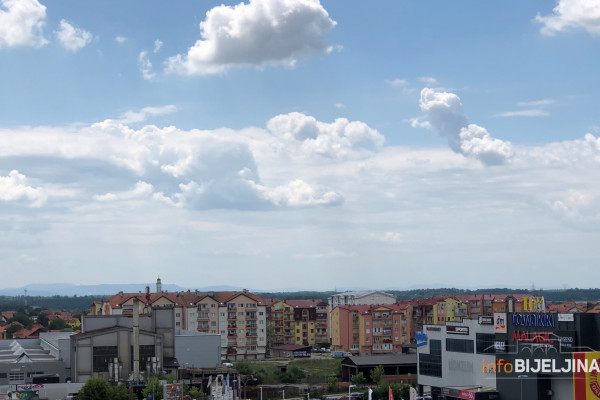 Danas promjenljivo oblačno, ponegdje kiša