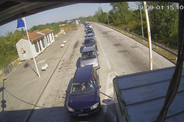 Gužva na Rači i Pavlovića mostu