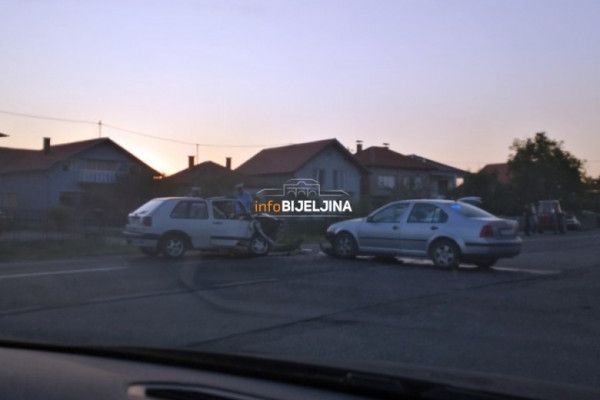 Jedno lice povrijeđeno u saobraćajnoj nezgodi u Janji /FOTO/