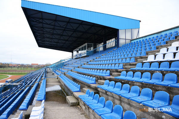 Bijeljina: Gradi se istočna tribina i pomoćni teren u sklopu stadiona FK "Radnik"