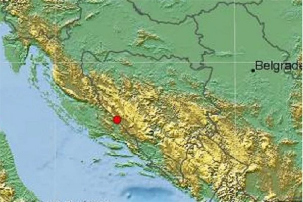 Zemljotres na granici BiH i Hrvatske
