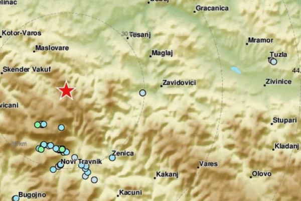 NOVI ZEMLJOTRES U BIH Epicentar ponovo na Vlašiću, mještani uznemireni