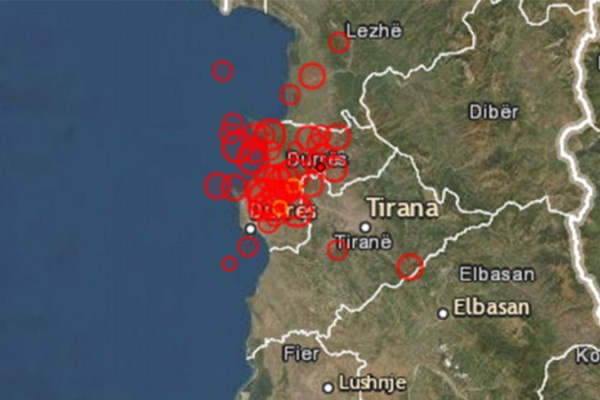 Albanija se ponovo trese, 40 zemljotresa od jutros