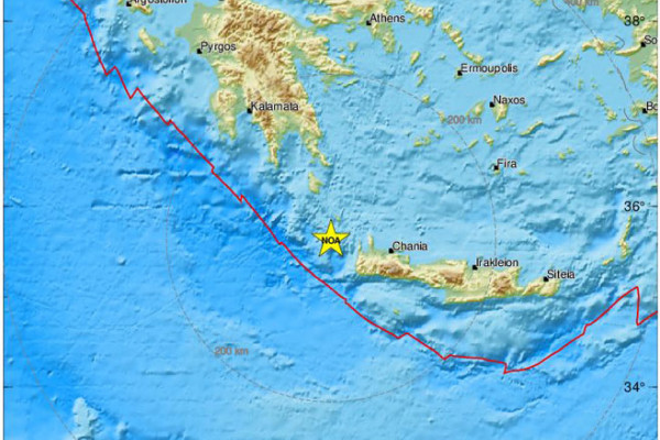 Snažan zemljotres potresao Grčku