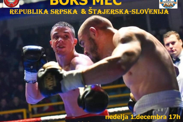 Boks meč u Bijeljini: Republika Srpska vs Slovenija