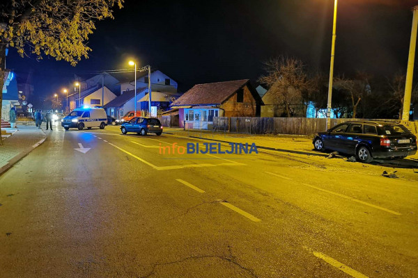 Teška nezgoda u Bijeljini, dvoje povrijeđenih /FOTO/
