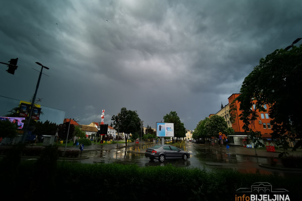 Ozbiljno nevrijeme prijeti BiH, upaljen crveni meteoalarm