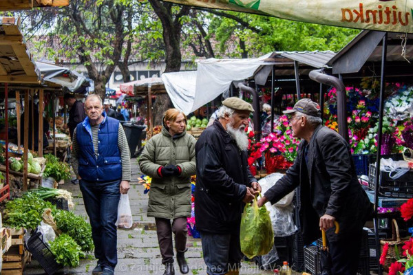 Prvi Novogodišnji bazar na Zelenoj pijaci