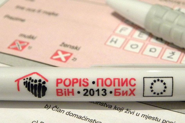 BiH jedina neće imati popis 2021. godine