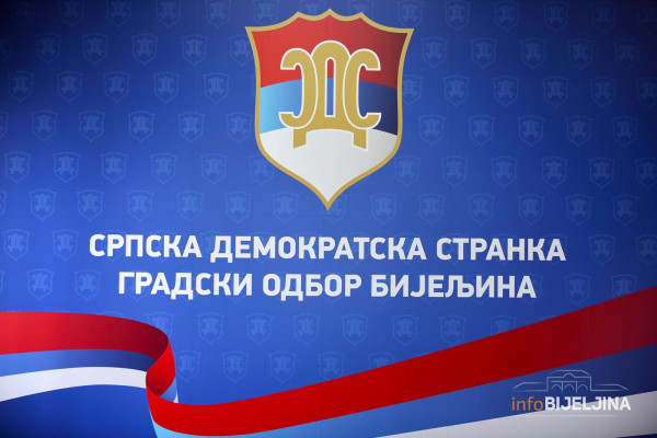 SDS sutra imenuje povjerenika za Gradski odbor stranke u Bijeljini