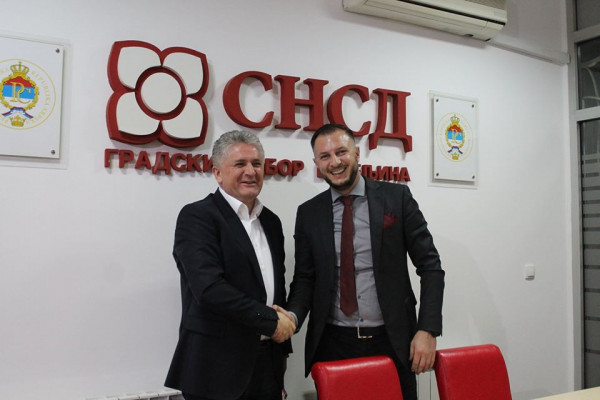 Savez za novu politiku potpisao sporazum sa bijeljinskim SNSD