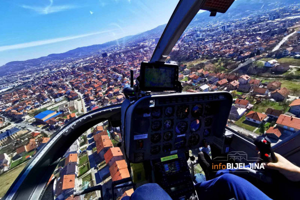 Helikopterski servis pomaže MUP-u u kontroli policijskog časa