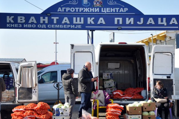 Kvantaška pijaca otvorena od 7. aprila