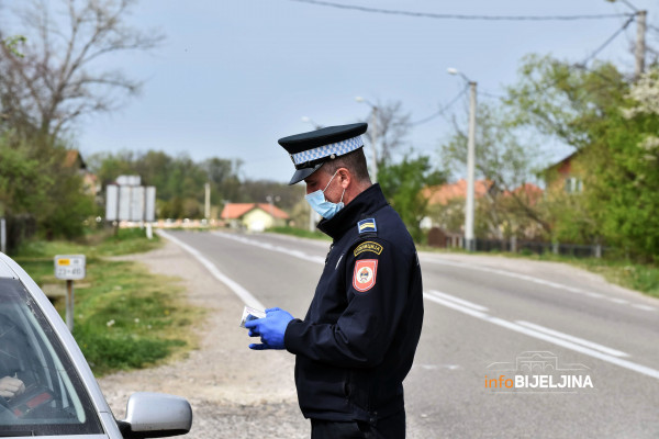 Bijeljina: Pet lica prekršilo zabranu kretanja