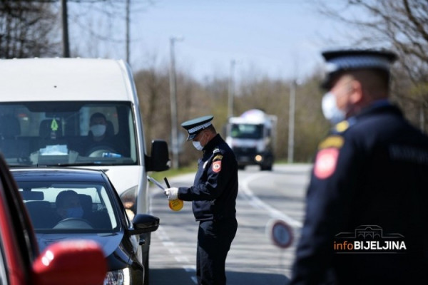 Zabrana napuštanja mjesta prebivališta i dalje na snazi