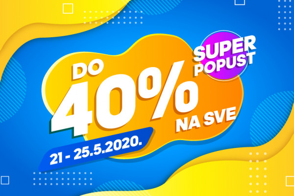Iskoristi SUPER SNIŽENJE!