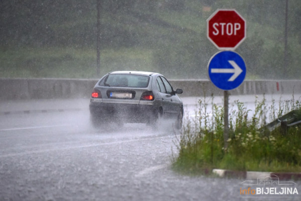 Kiša, moguće i nepogode: Temperatura do 25 stepeni Celzijusovih