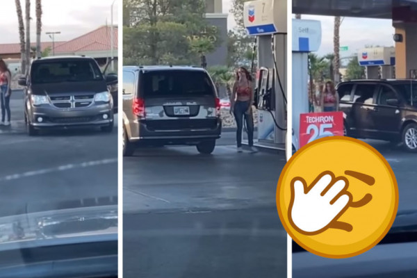 Urnebesna "potraga" za rezervoarom na benzinskoj pumpi