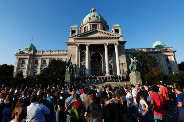 Građani se ponovo okupljaju u Beogradu i drugim gradovima Srbije