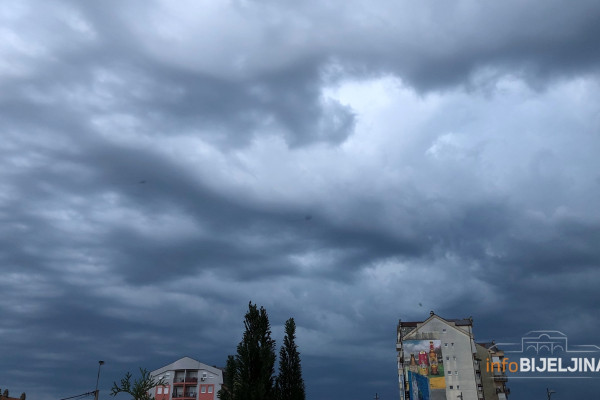 SIV I OBLAČAN PETAK ISPRED NAS Danas u BiH pljuskovi sa grmljavinom, moguće i lokalne nepogode