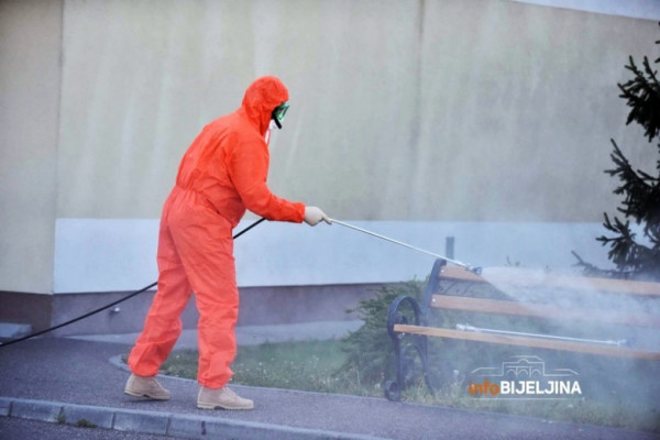Bijeljina: Vanredna dezinfekcija u bolničkom krugu