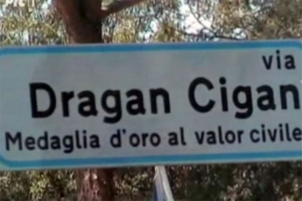 Ulica u Italiji nosi ime Dragana Cigana, heroja iz Čelinca