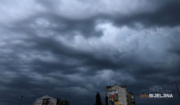 Žuti meteoalarm u Srpskoj zbog mogućih obilnih padavina i grmljavine