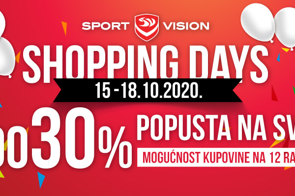 SPORT VISION SHOPPING DAYS