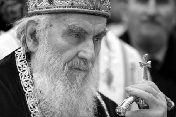 Preminuo patrijarh srpski Irinej